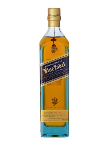Custom Johnnie Walker Blue 750ml Whiskey Front - Engrave A Bottle